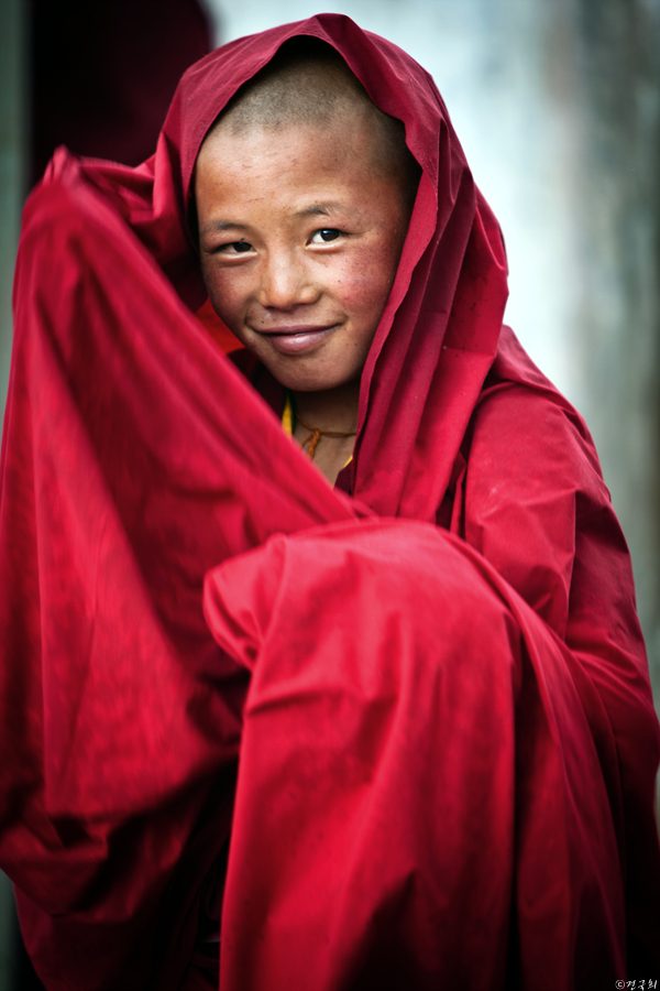 a young monk